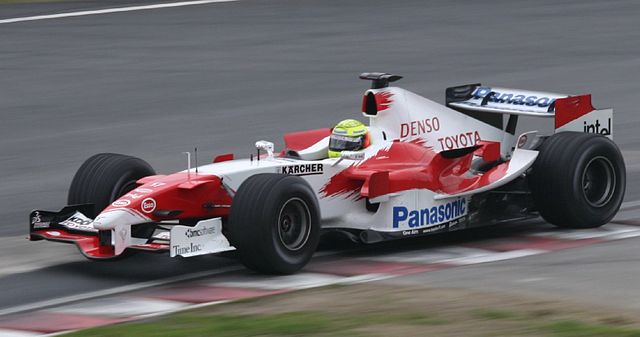 Ralf Schumacher driving for Toyota F1 at the 2005 Canadian Grand Prix. Date 9 March 2010, 16:42 (UTC) Source Ralf_Schumacher_2005.jpg Author Ralf_Schumacher_2005.jpg: TMWolf derivative work: Chubbennaitor