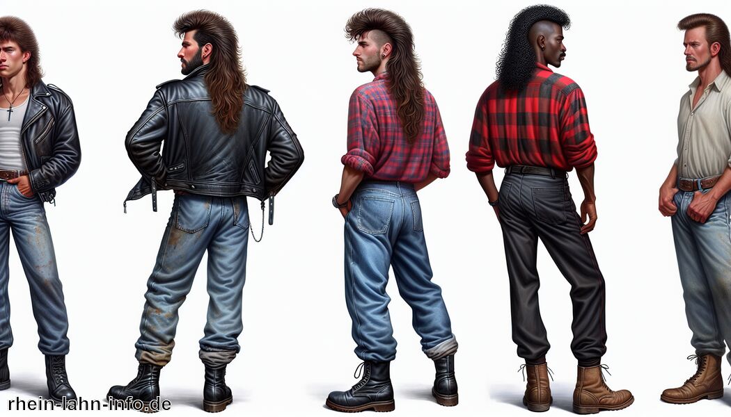 Einfluss auf die Popkultur   -  Mullet Männer » Der rebellische Look