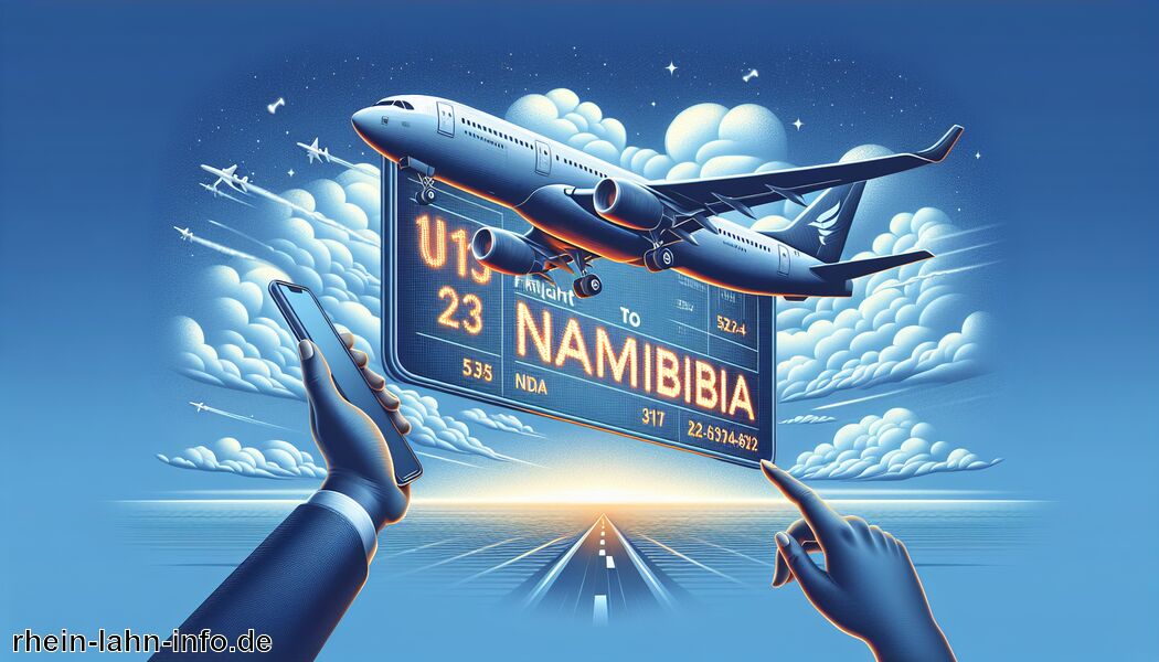 Weitere Flugzeit abhängig von Abflugort - Wie lange fliegt man nach Namibia?