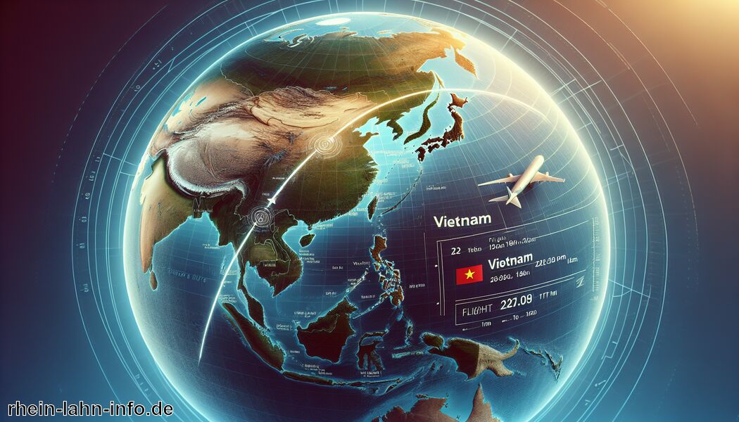 Gesamtflugzeit mit Stopover: 15-20 Stunden   - Wie lange fliegt man nach Vietnam?