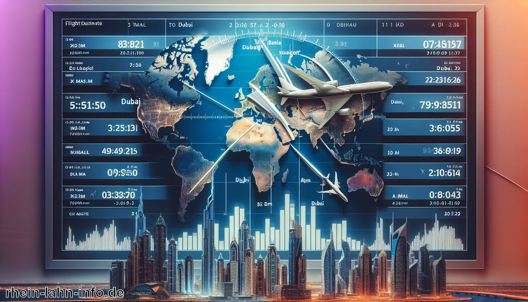 Wetterbedingungen: mögliche Verzögerungen durch Wetterereignisse - Wie lange fliegt man nach Dubai?