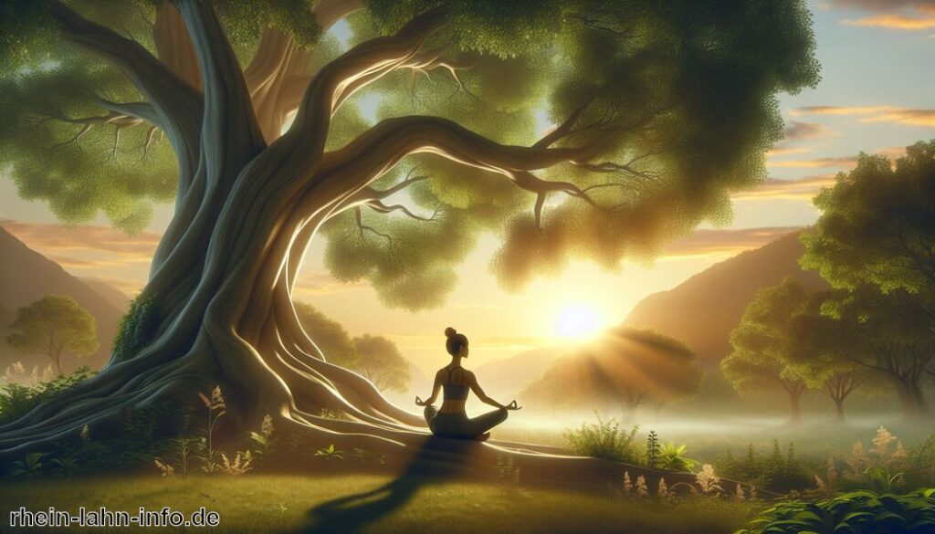 Yoga Baum » Finde innere Ruhe und Gleichgewicht