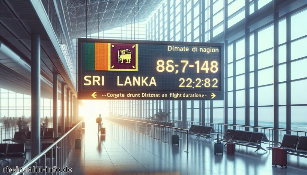 Wie lange fliegt man nach Sri Lanka?