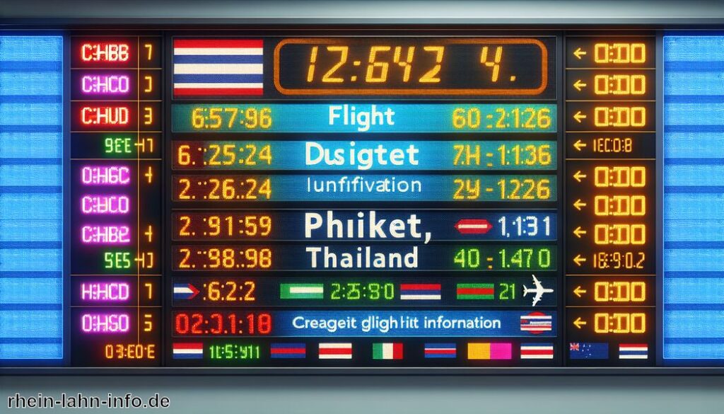 Wie lange fliegt man nach Phuket?