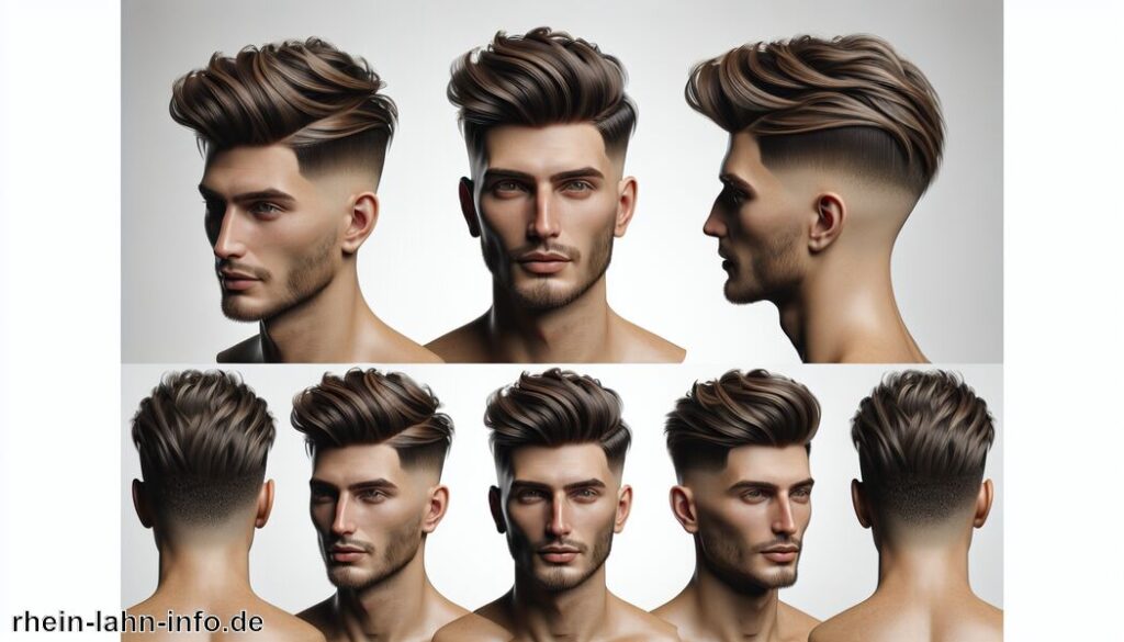 Burst Fade » Frische Akzente im Haar