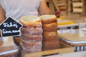 bakery products, trendlike, trdelník