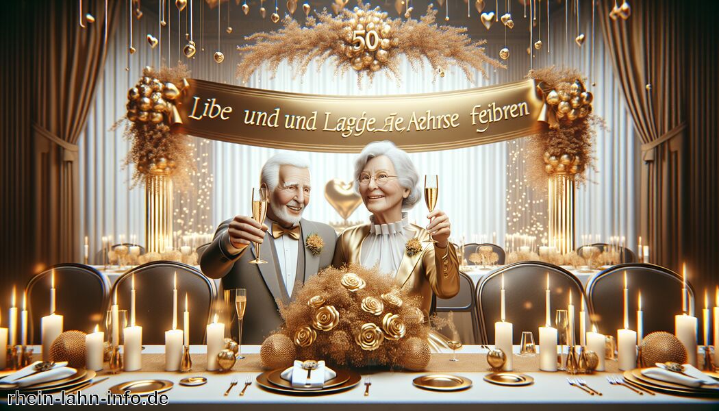 Traditionelle Sprüche aus verschiedenen Kulturen   - Sprüche zur goldenen Hochzeit » Liebe und lange Jahre feiern  