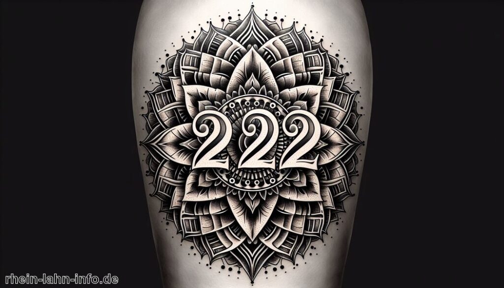 Tattoo 222 Bedeutung » Finde heraus was es bedeutet