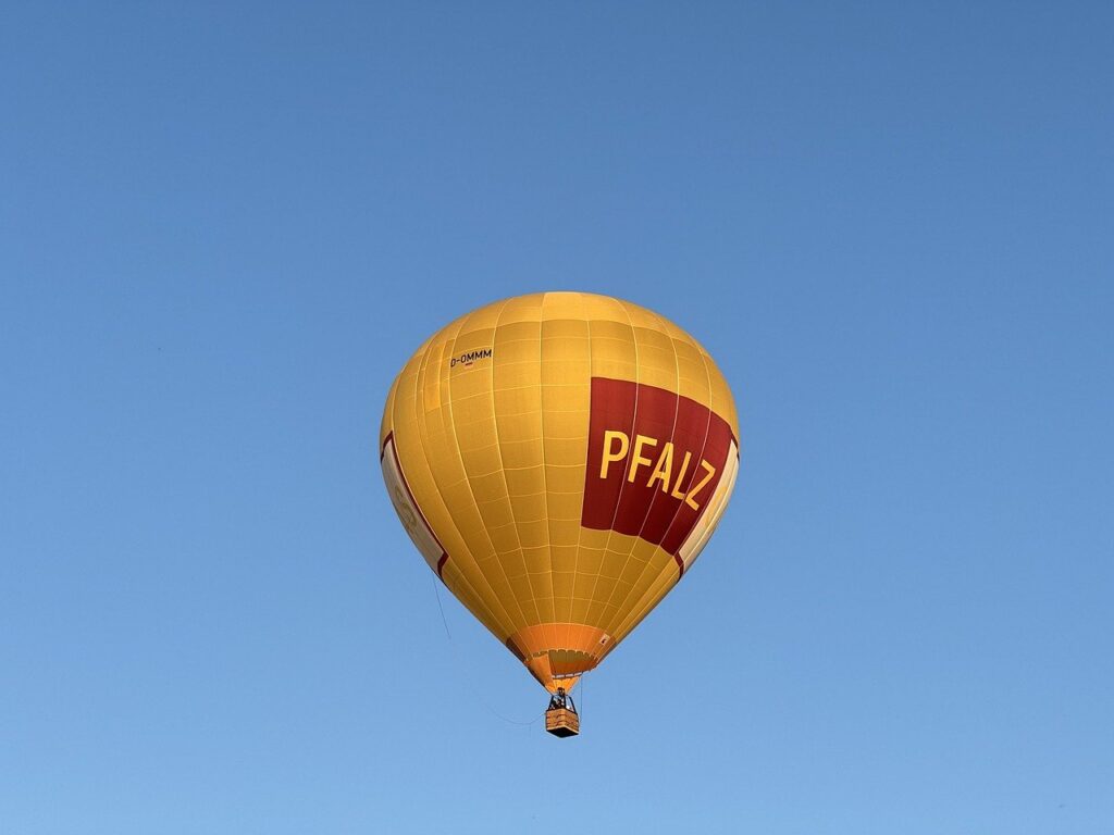 hot air balloon, aircraft, rhineland-palatinate