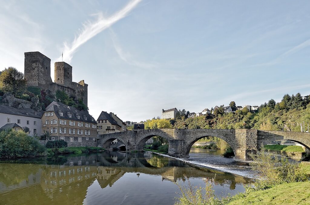 germany, lahn, castle runkel