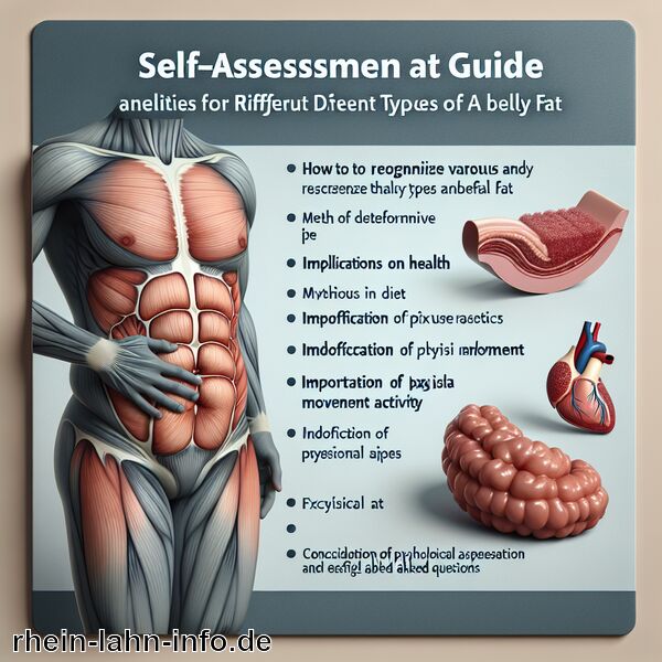 Bauchfett Typen - kostenloser Selbsttest