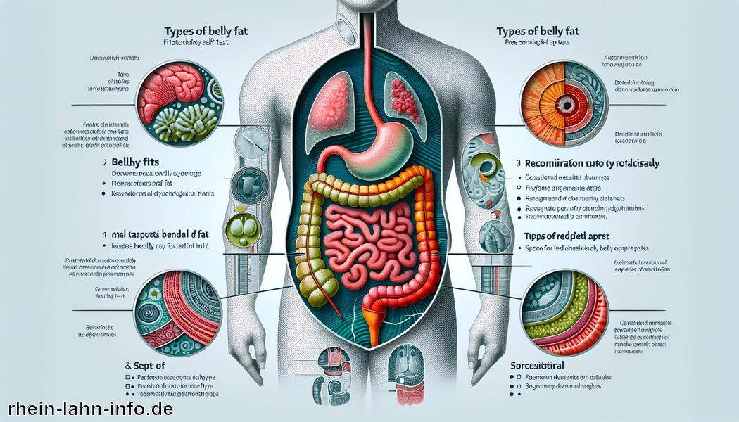 Tipps zur Reduzierung   - Bauchfett Typen - kostenloser Selbsttest
