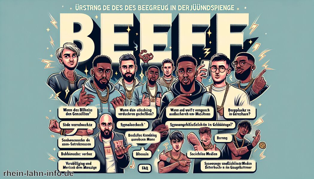 Verbreitung in sozialen Medien und Music   - beef Jugendsprache