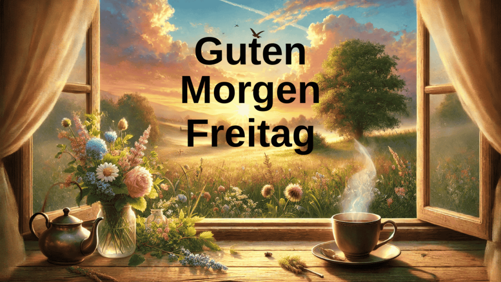 Guten Morgen Freitag