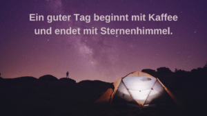 Camping Sprüche