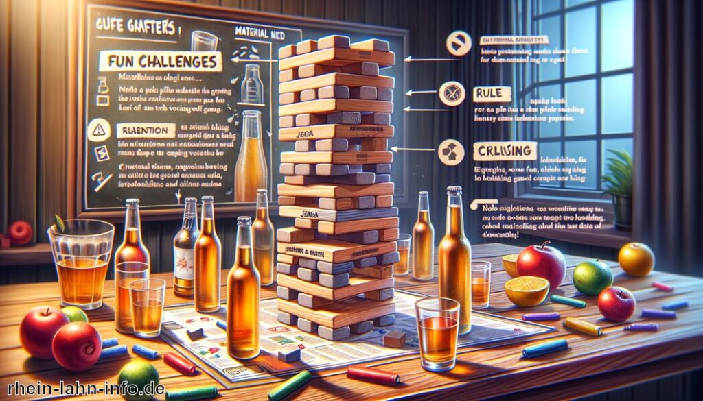 Jenga Trinkspiel – Anleitung, Regeln und Aufgaben