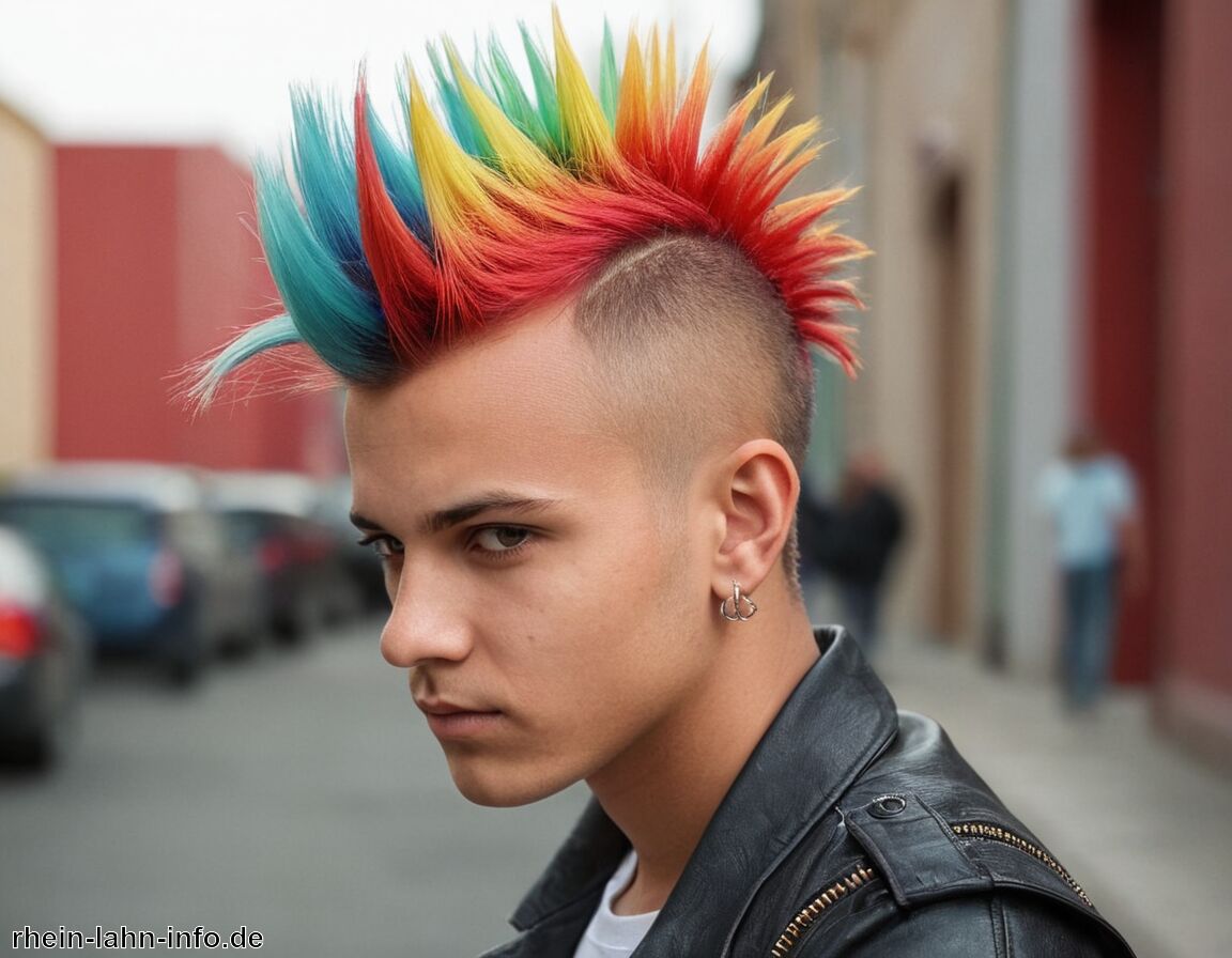 Mohawk für den Mutigen   - Coole Frisuren für Jungs ab 12 » Style mit Flair