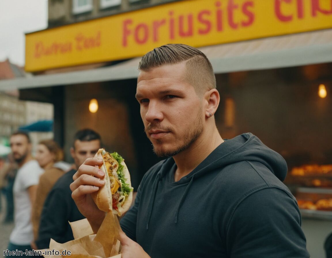 Einflüsse auf die Döner-Kultur   - Lukas Podolski » Der Döner König von Berlin