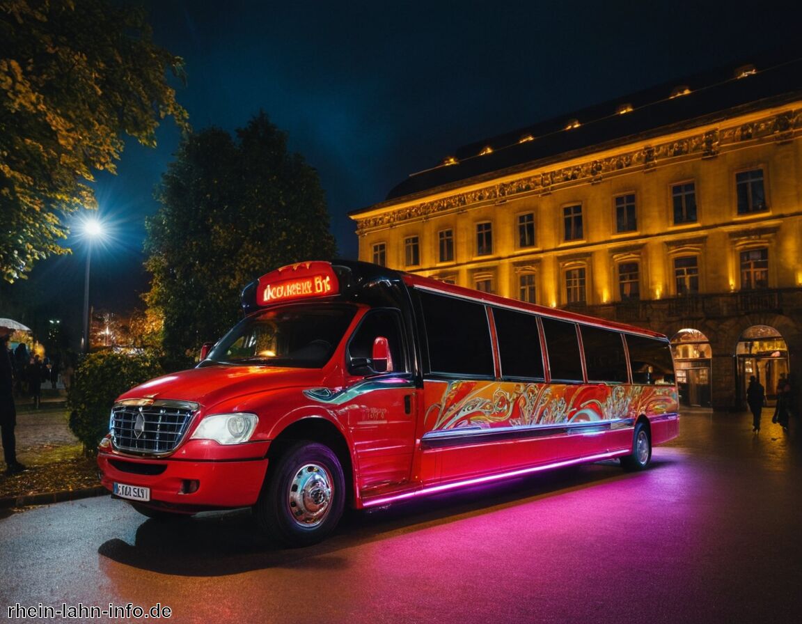 Fahrerlebnis und Servicequalität - Partybus vs. Limousine in Koblenz - Die Unterschiede