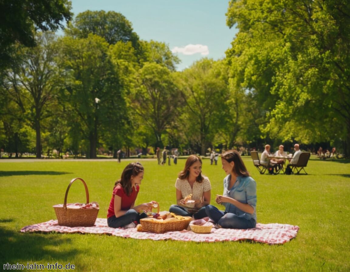 Picknicken in malerischen Parks planen - Die besten Outdoor Aktivitäten für Familien