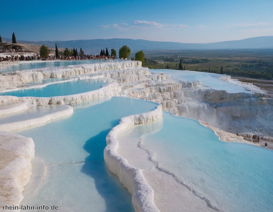 Pamukkale, Türkei – Kalksteinterrassen mit heißen Mineralquellen - Die besten heißen Quellen in Europa